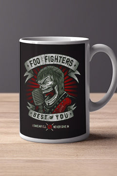 Foo Fighters Best Of You 11oz Mug | Music Artist | Coffee Cup Mug | Rock Band | Best Of You Design