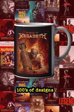 Megadeth Arsenal of Megadeth 11oz Mug | Music Artist | Megadeth Design | Rock Band Gift