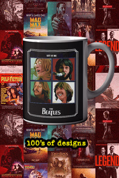 The Beatles Let It Be 11oz Mug | Music Artist | Band Design | Retro Coffee Cup | Music Lover Gift | Ceramic Tea Mug
