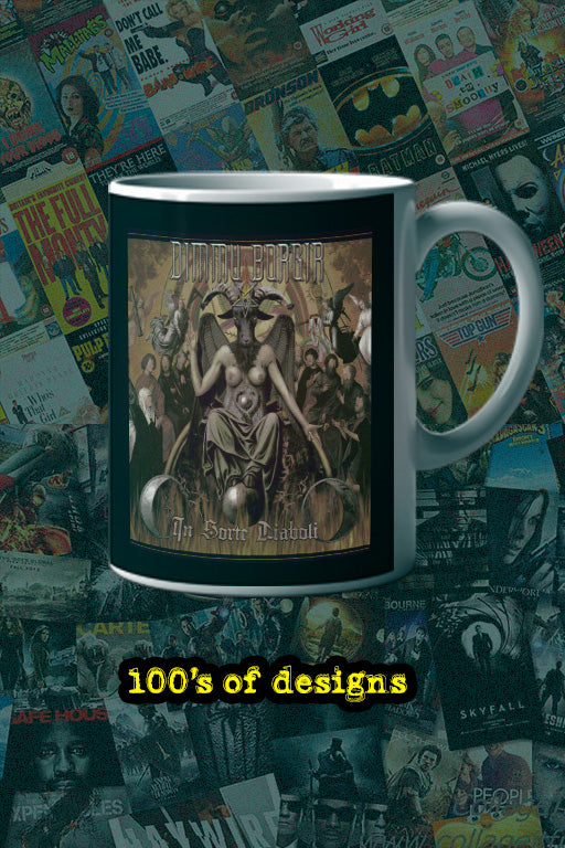 Dimmu Borgir In Sorte Diaboli 11oz Mug | Music Artist Merchandise | Metal Band Coffee Cup | Gothic Design Collectible | Music Lover Gift