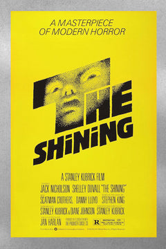 The Shining Jack Nicholson Gloss Poster | Horror Movie Wall Art | Stanley Kubrick Film Print | Retro Cinema Decor | Scary Film Aesthetic | Cult Classic Artwork