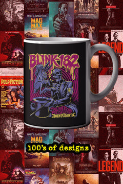 The All American Rejects 11oz Mug-BLINK | Music Artist Design | Coffee Cup for Music Lovers | Unique Gift for AAR Fans | Trendy Music Merchandise | Home and Office Drinkware
