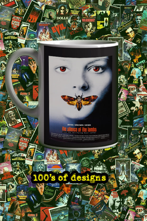 The Silence of The Lambs 11oz Mug | Film Poster Design | Anthony Hopkins