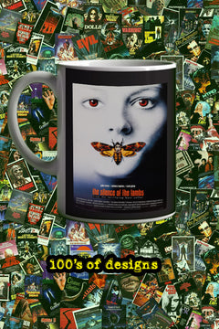 The Silence of The Lambs 11oz Mug | Film Poster Design | Anthony Hopkins
