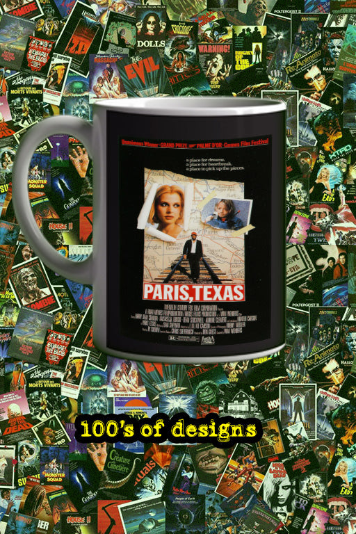 Paris, Texas 11oz Mug | Film Memorabilia | Paris, Texas Design | Harry Dean Stanton