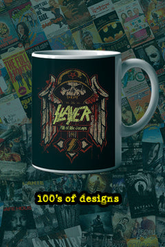 Slayer All Of Life Decays 11oz Mug | Music Artist Design | Slayer All Of Life Decays Merchandise | Music Lover Gift