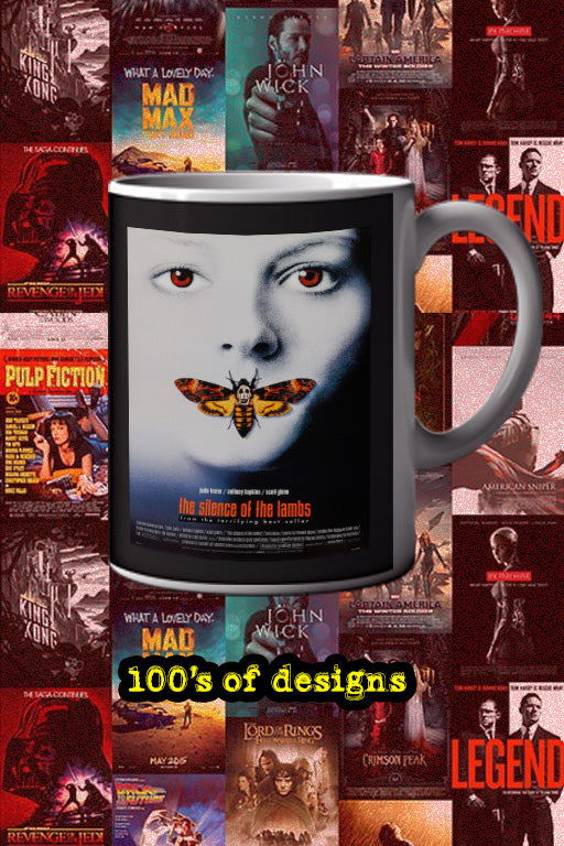 The Silence of The Lambs 11oz Mug | Film Poster Design | Anthony Hopkins