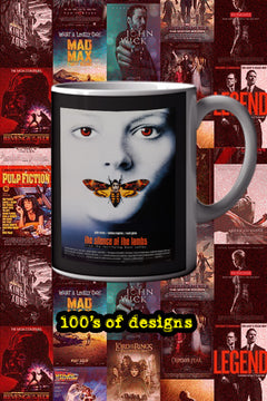 The Silence of The Lambs 11oz Mug | Film Poster Design | Anthony Hopkins
