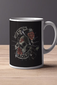 Guns N' Roses 11oz Mug | Music Artist Design | Rock Band Merchandise | Coffee Cup | Gift for Music Lover | Retro Axl Rose Mug