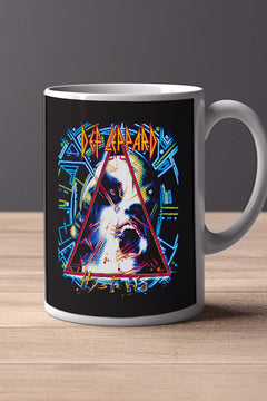 Def Leppard Hysteria 11oz Mug | Music Artist Design | Rock Band Merchandise