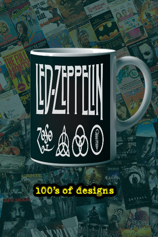 Led Zeppelin 11oz Mug | Classic Rock Music Merchandise | Music Lover Gift | Vintage Band Design Mug - Shopify & Etsy SEO