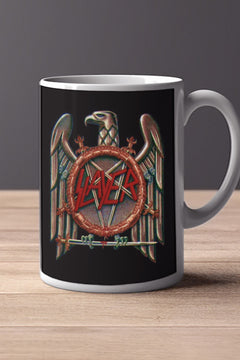 Slayer Rock Band 11oz Mug | Music Artist Design | Heavy Metal Coffee Cup
