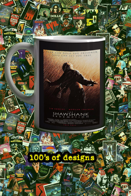 The Shawshank Redemption 11oz Mug | Film Memorabilia | The Shawshank Redemption Design | Tim Robbins Mug