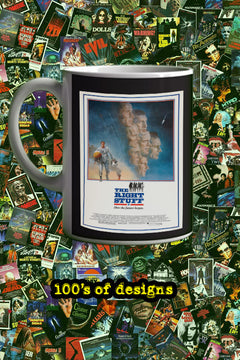 The Right Stuff 11oz Mug | Film Poster Design | Lead Actor's Name