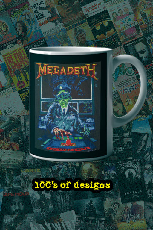 Vic Rattlehead 11oz Mug | Music Artist Design | Metal Fan Coffee Cup | Heavy Metal Gift