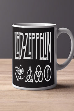Led Zeppelin 11oz Mug | Classic Rock Music Merchandise | Music Lover Gift | Vintage Band Design Mug - Shopify & Etsy SEO