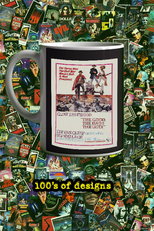 The Good, the Bad and the Ugly 11oz Mug | Film Memorabilia | Clint Eastwood Artistic Design