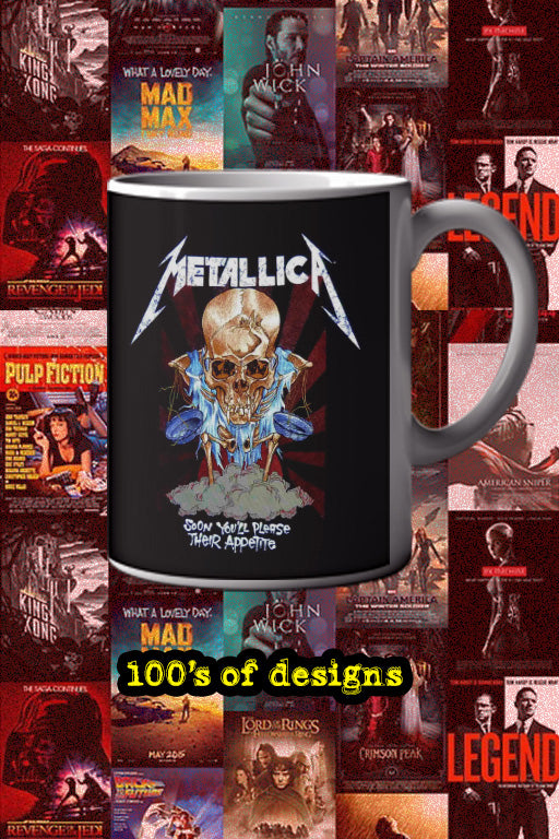 Soon You'll Please Their Appetite 11oz Mug | Music Artist | Music Lover Gift | Soon You'll Please Their Appetite Design