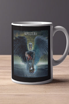 Sepultura Kairos 11oz Mug | Music Artist Design | Heavy Metal Merchandise | Concert Memorabilia