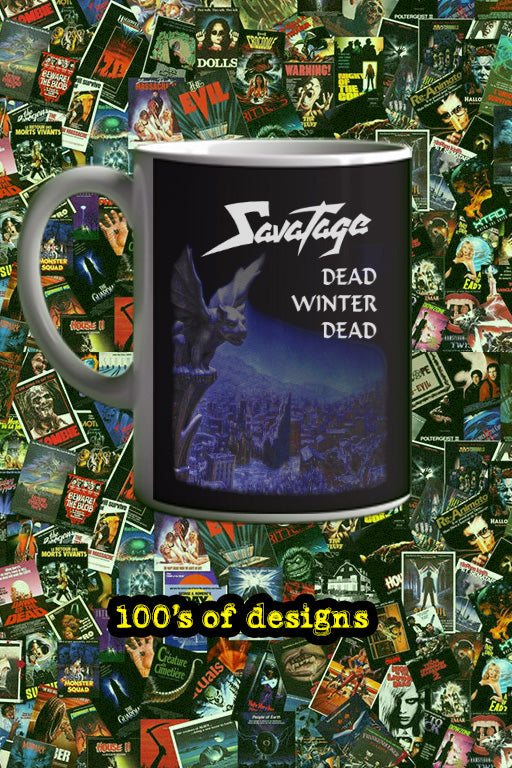 Savatage Dead Winter Dead 11oz Mug | Music Artist Design | Collectible Cup | Gift for Music Lovers | Savatage Fan | Novelty Music Mug