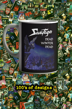 Savatage Dead Winter Dead 11oz Mug | Music Artist Design | Collectible Cup | Gift for Music Lovers | Savatage Fan | Novelty Music Mug