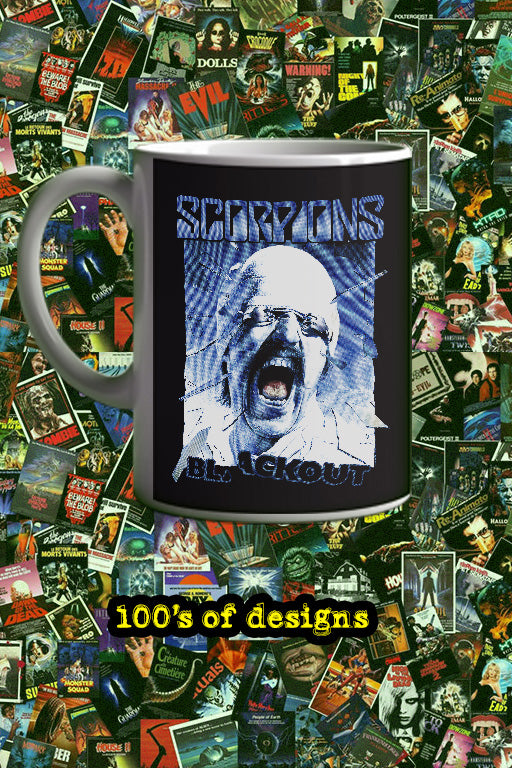 Scorpions Blackout 11oz Mug | Music Artist | Scorpions Blackout Design | Rock Band Gift | Concert Memorabilia