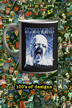 Scorpions Blackout 11oz Mug | Music Artist | Scorpions Blackout Design | Rock Band Gift | Concert Memorabilia