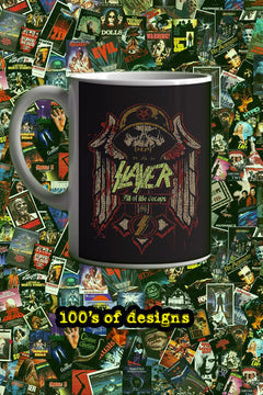 Slayer All Of Life Decays 11oz Mug | Music Artist Design | Slayer All Of Life Decays Merchandise | Music Lover Gift