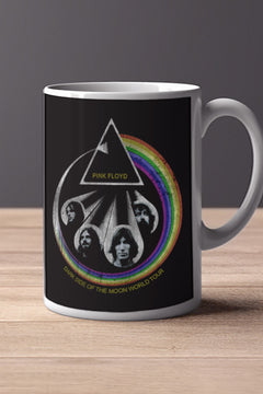 Pink Floyd The Dark Of The Moon Tour 11oz Mug | Music Artist Gift | Classic Rock | Music Lover Gift | Music Festival | Pink Floyd Fan | Music Memorabilia