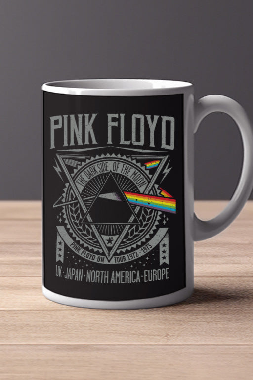 Pink Floyd The Dark Of The Moon Tour Poster 11oz Mug | Music Memorabilia | Vintage Album Art | Rock Band Merchandise