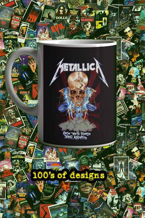 Soon You'll Please Their Appetite 11oz Mug | Music Artist | Music Lover Gift | Soon You'll Please Their Appetite Design