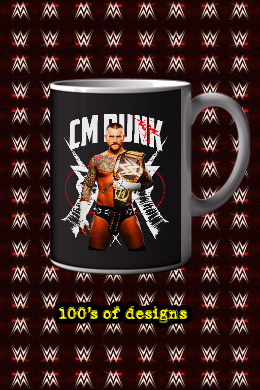 CM PUNK 11oz Mug | WWE Superstar Design by CM PUNK