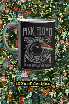 Pink Floyd The Dark Of The Moon Tour Poster 11oz Mug | Music Memorabilia | Vintage Album Art | Rock Band Merchandise