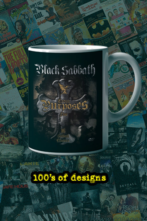 Black Sabbath Cross Purposes 11oz Mug | Music Artist | Black Sabbath Design | Rock Band | Unique Gift