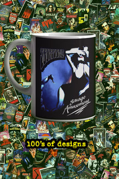 Scorpions Savage Amusements 11oz Mug | Music Artist Design | Rock Music Lover Gift
