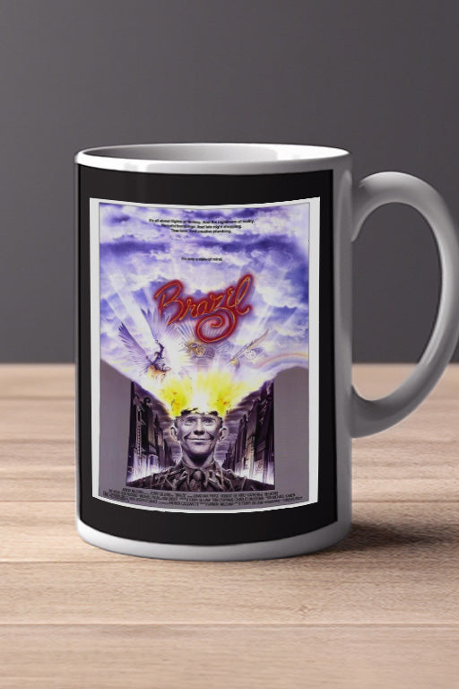 Brazil 11oz Mug | Film Poster Design | Brazil Film | Lead Actor's Name