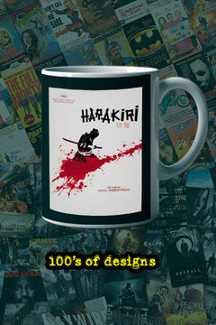 Harakiri 11oz Mug | Film Poster Design | Lead Actor Name
