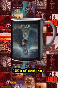 Sepultura Kairos 11oz Mug | Music Artist Design | Heavy Metal Merchandise | Concert Memorabilia