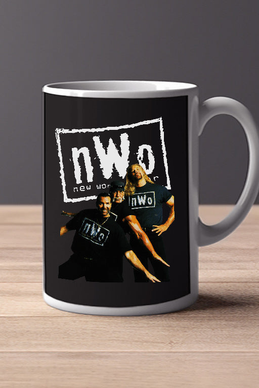 NWO 11oz Mug  WWE  | WCW  | NWO | Hulk Hogan | Scott Hall | Kevin Nash