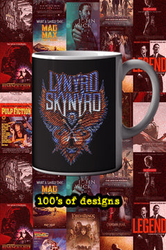 Lynyrd Skynyrd 11oz Mug | Music Icon Design | Rock Band Tribute | Coffee Cup for Fans | Vintage Guitar Art | Music Lover Gift