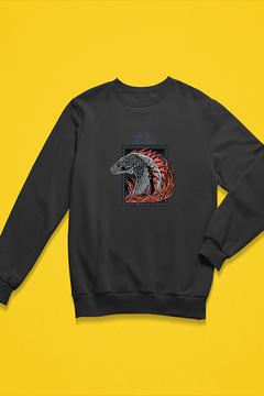House of The Dragon | Flaming Dragon Emblem Sweatshirt - Game of Thrones Inspired Stylish Apparel | Trendy House of The Dragon Merchandise | Game of Thrones Fan Gear for Fashion-Forward Fans