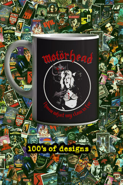 Motorhead I Know What My Claw Is For 11oz Mug | Music Inspired Design | Rock Band Gift