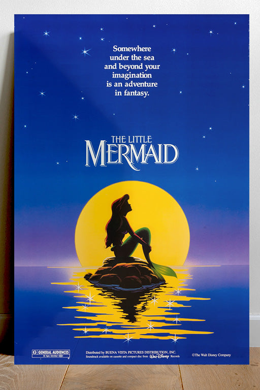 The Little Mermaid Halle Bailey Glossy Poster | Movie Wall Art | Fantasy Film Print | Disney Mermaid Decor | Cinematic Artwork | Underwater Aesthetic | Collectible Film Poster | Ocean Theme Room Decor