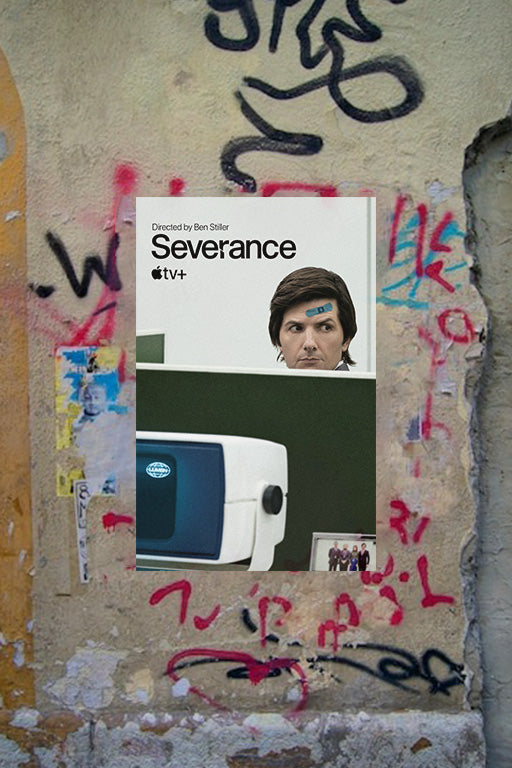 Severance Adam Scott Gloss Poster | Severance TV Show Wall Art | Lumon Industries Decor | Psychological Thriller Print | Sci-Fi TV Series Poster | Minimalist Severance Design | Modern TV Art | Workplace Dystopia Fan Gift | Office Aesthetic
