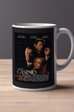 Casino 11oz Mug Robert De Niro | Sharon Stone Film Memorabilia Design