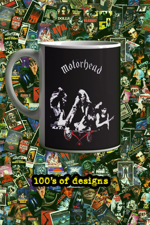 Motorhead Rock Band 11oz Mug | Music Artist Merchandise | Band Logo Cup