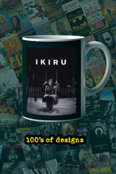 Ikiru 11oz Mug | Movie Poster Design | Film Memorabilia | Japanese Cinema | Takashi Shimura