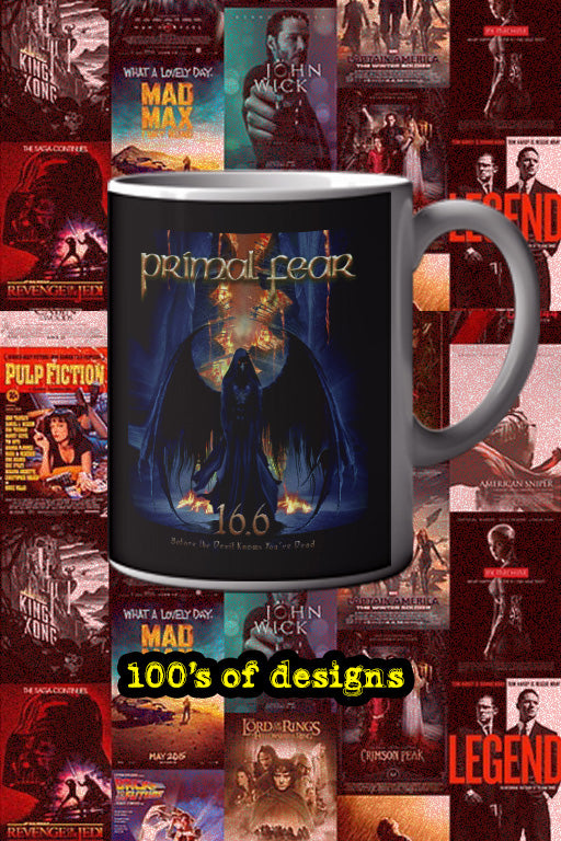 Primal Fear 16.6 11oz Mug | Music Artist | Metal Band | Primal Fear 16.6 Design