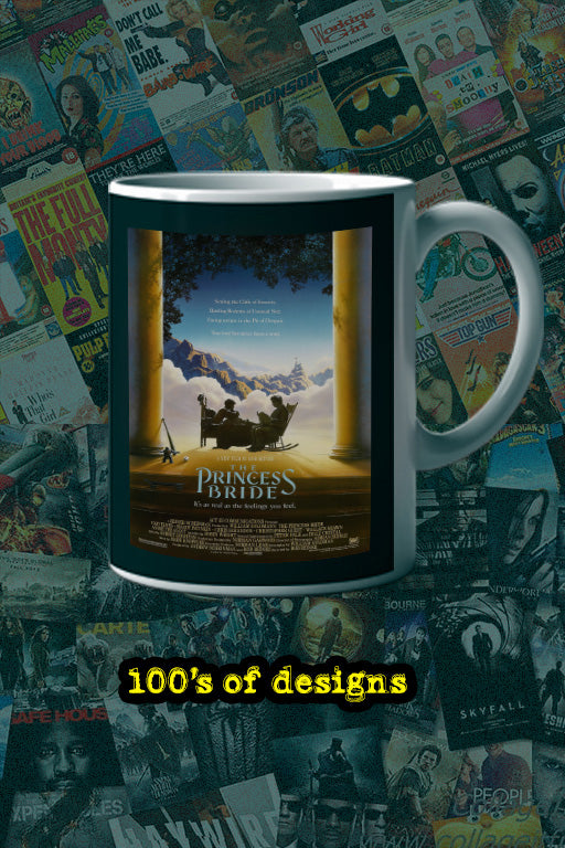 The Princess Bride 11oz Mug featuring Cary Elwes | Robin Wright | Film Poster Design