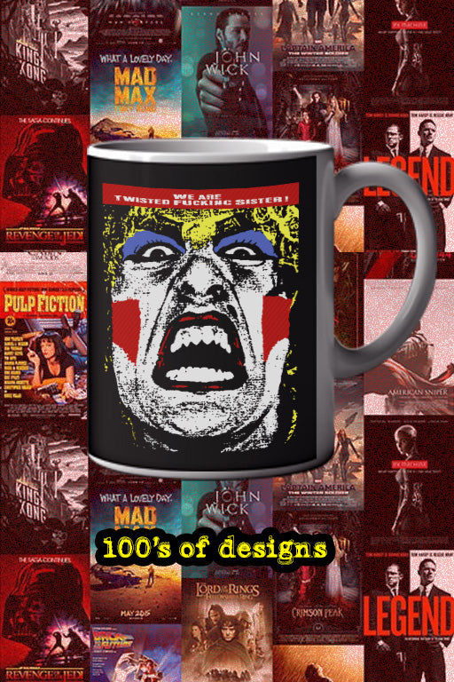 Twisted Sister 11oz Mug | Music Fan Gift | Twisted Sister Band | Rock Music Lover Mug | Unique Coffee Mug